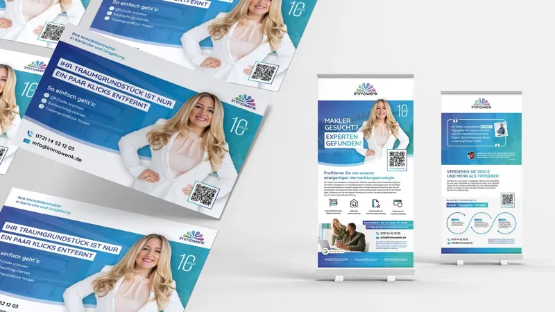Immowenk Website Screendesign mobil